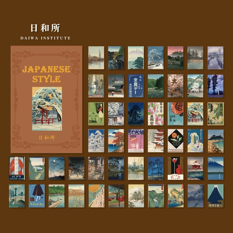 50pcs/pack Vintage Translucent Material Paper-JournalTale