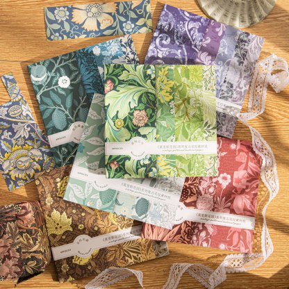 40pcs/lot Memo Pads Material Paper Vintage Garden-JournalTale