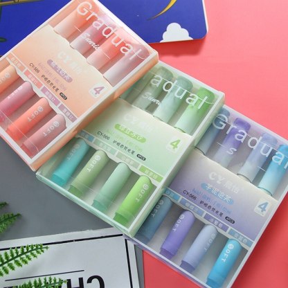 4Pcs/Set Highlighter Pen Morandi Colored Markers-JournalTale