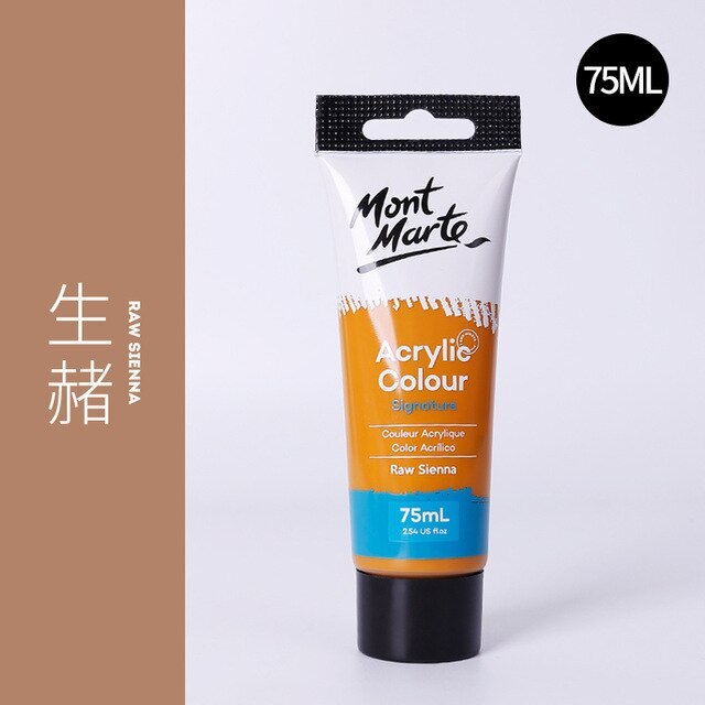 24 Colors 75ml Artist Acrylic Premium Paint-JournalTale