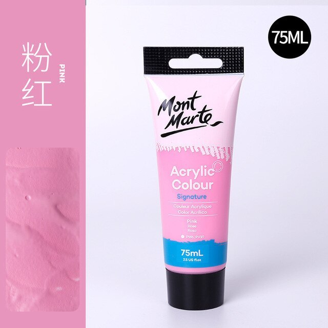 24 Colors 75ml Artist Acrylic Premium Paint-JournalTale