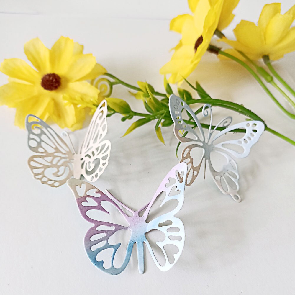 4PCS Butterfly Metal Cutting Dies for DIY Scrapbooking Making-JournalTale
