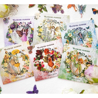 30pcs/pack Butterfly Stickers Waterproof PET Scrapbooking-JournalTale