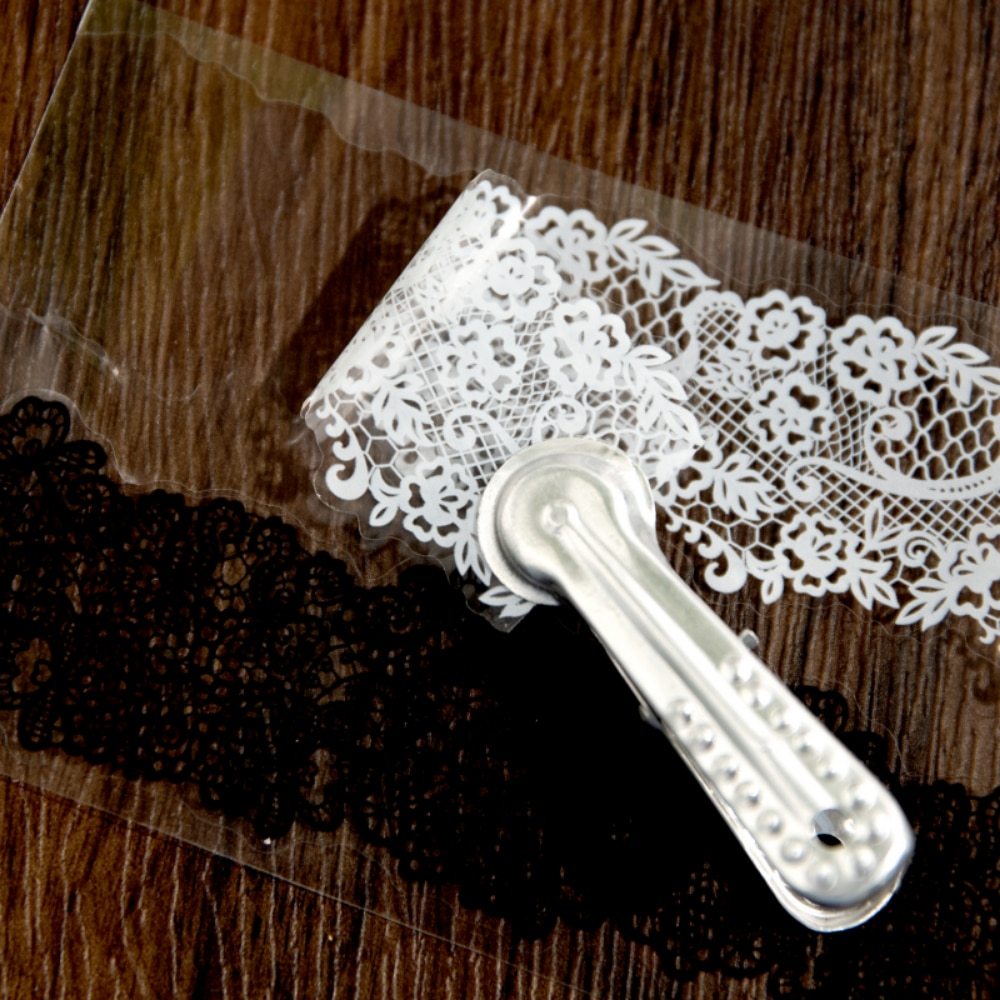 6 Style 200cm/roll Vintage Lace PET Tape-JournalTale