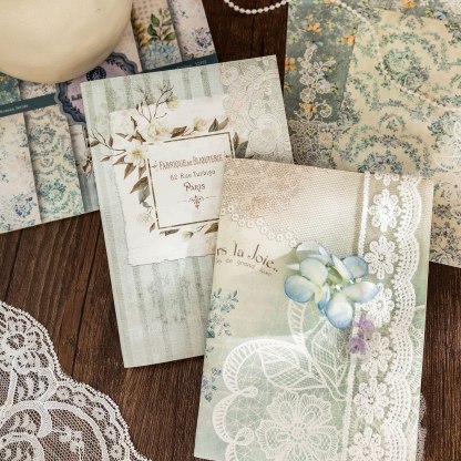 30sheets/pack Aesthetics Lace Decor Paper Light Paper-JournalTale