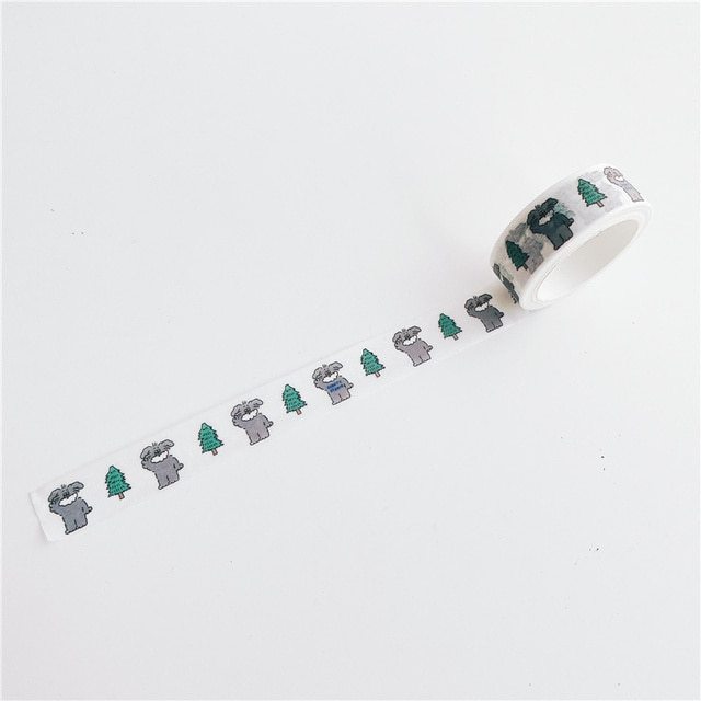 15mm*5M English hand drawn style Washi Tape Masking Tape-JournalTale