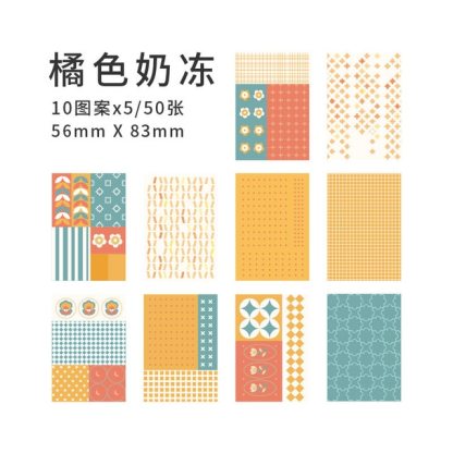 50 Sheets Fresh Design Creative Material Paper-JournalTale