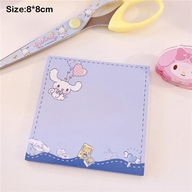 50 Sheets/pack Cute Big-eared Dog Memo Pad-JournalTale