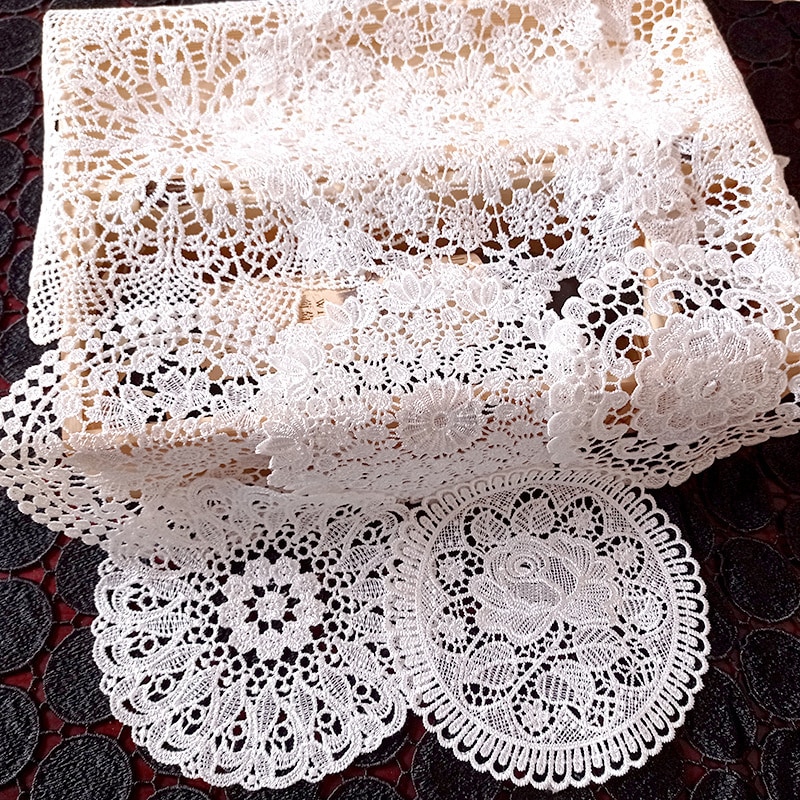 Lace Coaster Plate Bowl Insulation Pad-JournalTale