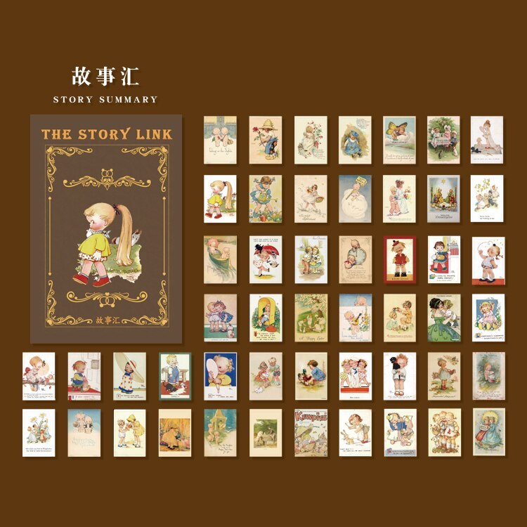 50pcs/pack Vintage Translucent Material Paper-JournalTale