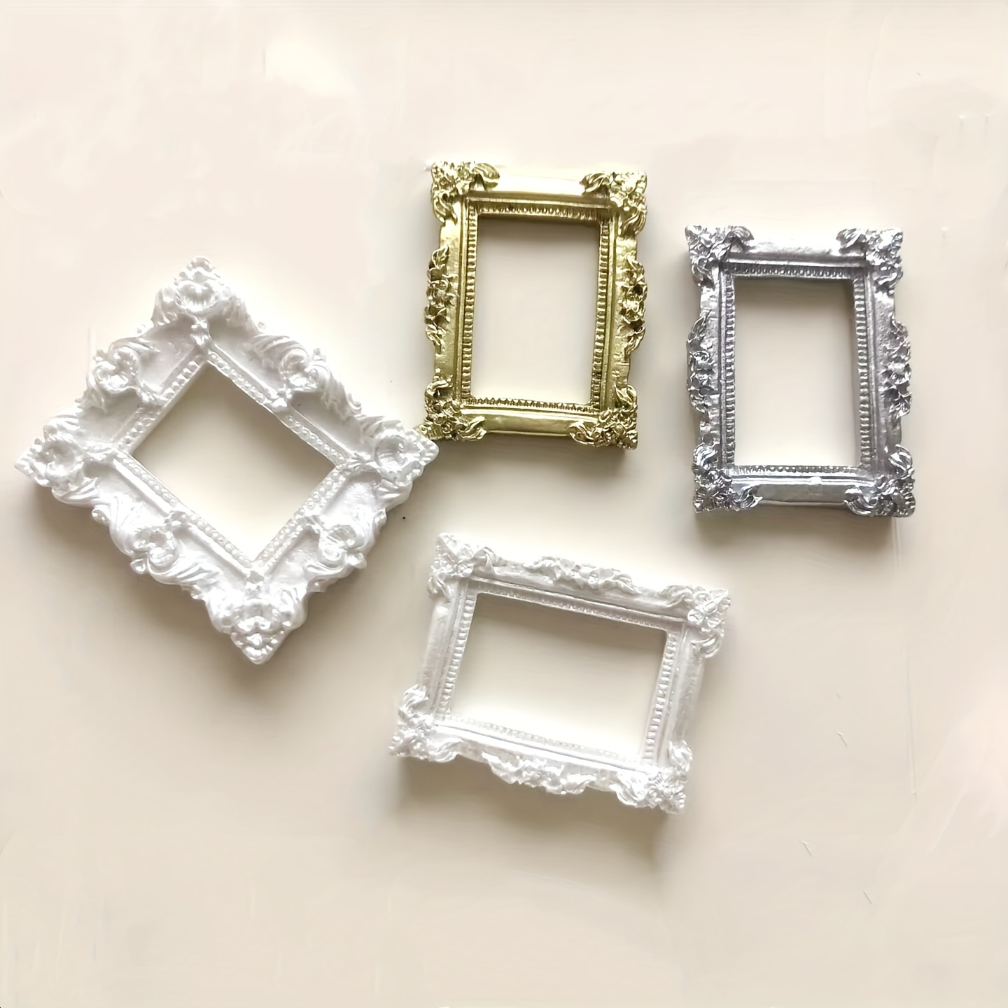 1pc Simple Retro Photo Frame Resin Ornamentsq-JournalTale