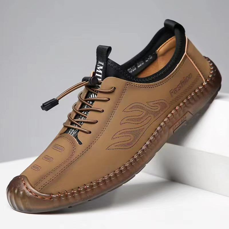 Stirrup business leather shoes