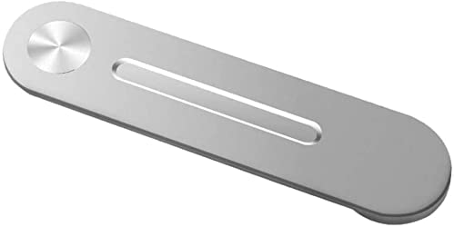 TwiHill Suporte magnético para laptop com clipe na lateral com suporte de telefone, suporte de expansão de telefone para computador, laptop, tablet (prata)-Site oficial de vendas da TwiHill