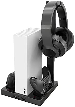 A base de fãs de resfriamento TwiHill é adequada para Xbox Series S, Xbox Series S Headphone Storage Stand-Site oficial de vendas da TwiHill