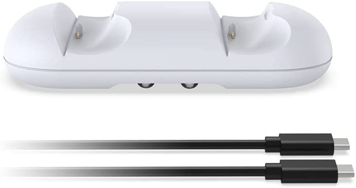 TwiHill Acessórios de jogo, PS5 Base de carga, tecnologia de carga de contato de pins-Site oficial de vendas da TwiHill