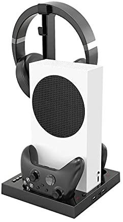 A base de fãs de resfriamento TwiHill é adequada para Xbox Series S, Xbox Series S Headphone Storage Stand-Site oficial de vendas da TwiHill