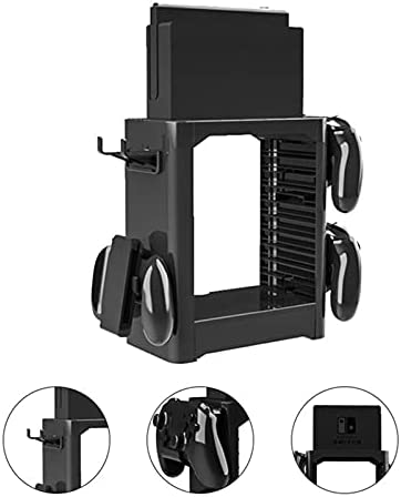 TwiHill Suporte de armazenamento multifuncional para switch Nintendo, suporte de host de interruptor de suporte de disco, suporte de disco de acessórios de switch Nintendo-Site oficial de vendas da TwiHill