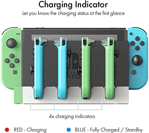 TwiHill Dock de carregamento para Nintendo Switch Joy-con-Site oficial de vendas da TwiHill