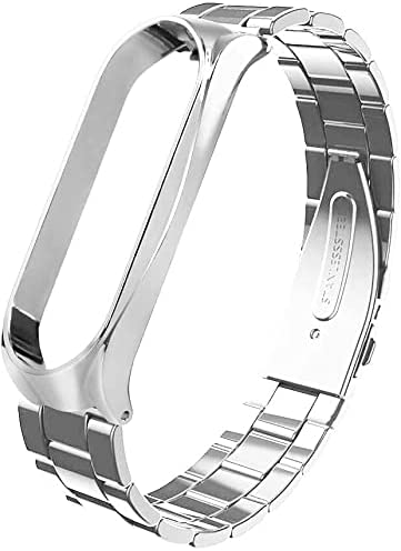 TwiHill bracelete de aço inoxidável para Xiaomi Mi banda 6, pulseira mi band 6, Agradável e confortável, pulseira de tipo comercial-Site oficial de vendas da TwiHill