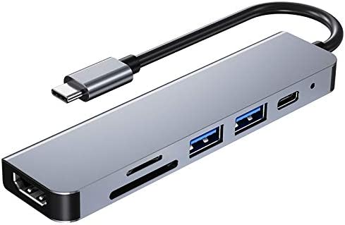 TwiHill docking station multifuncional hub tipo c, 4K HD USB, docking station 6-em-um TYPE C para notebooks. Extensor multifuncional-Site oficial de vendas da TwiHill