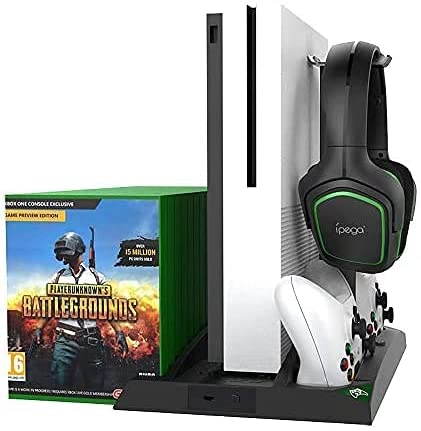 Suporte Vertical Multifuncional TwiHill 6 em 1 Compatível com Xbox One / Xbox One X / Xbox One S-Site oficial de vendas da TwiHill