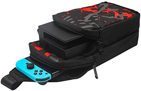 TwiHill Bolsa de armazenamento crossbody bolsa de ombro para Nintendo Switch / Nintendo Switch Lite, bolsa de viagem portátil de armazenamento de switch Nintendo, acessórios de switch Nintendo-Site oficial de vendas da TwiHill