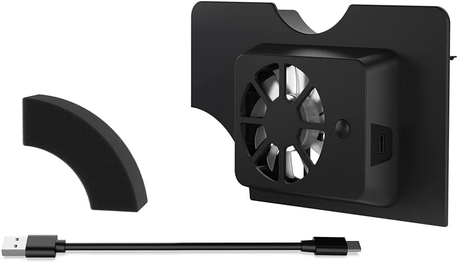 TwiHill O Ventilador De Resfriamento Da Base Do Host é Adequado Para Nintendo Switch OLED, Dissipador De Calor Com Ventilador Switch Oled, Acessórios Switch OLED, Preto-Site oficial de vendas da TwiHill