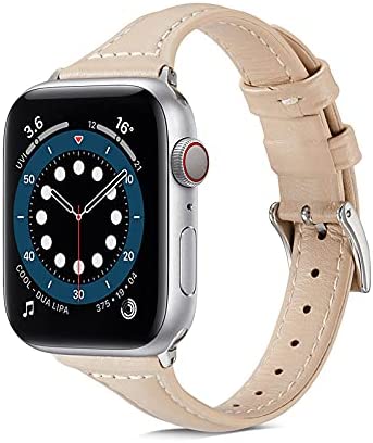 TwiHill Adequado para Apple Watch, pulseira de couro de primeira camada para Apple Watch de negócios em couro (38/40 mm)-para appleSite oficial de vendas da TwiHill