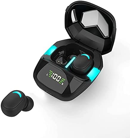 TwiHill Fone de ouvido Bluetooth sem fio com tampa de carregamento, fone de ouvido esportivo para corrida preto-Fone de ouvido para jogosSite oficial de vendas da TwiHill