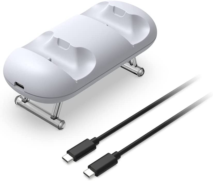 TwiHill Acessórios de jogo, PS5 Base de carga, tecnologia de carga de contato de pins-Site oficial de vendas da TwiHill