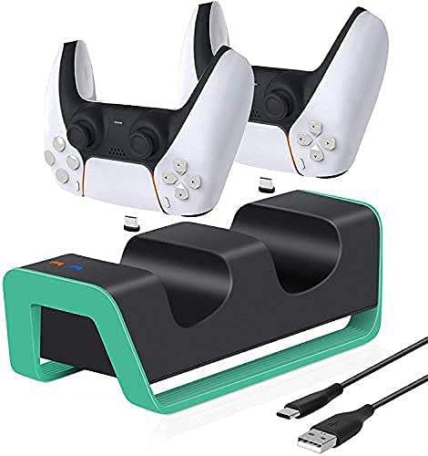 O controlador TwiHill é adequado para suporte do controlador sem fio PS5, base do controlador de jogo PS5, suporte duplo do controlador PS5 duplo-Site oficial de vendas da TwiHill