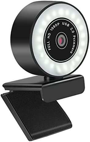 TwiHill Webcam 2k / 1080p, microfone digital embutido, luz de preenchimento LED embutida, sem medo de luz de fundo, câmera de computador webcam USB de alta definição-para PCSite oficial de vendas da TwiHill