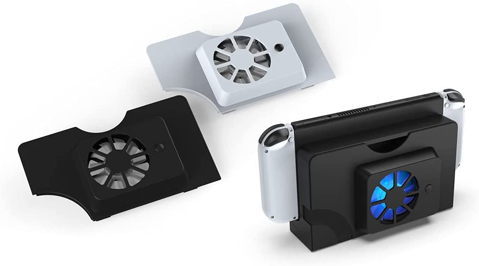 TwiHill O Ventilador De Resfriamento Da Base Do Host é Adequado Para Nintendo Switch OLED, Dissipador De Calor Com Ventilador Switch Oled, Acessórios Switch OLED, Preto-Site oficial de vendas da TwiHill