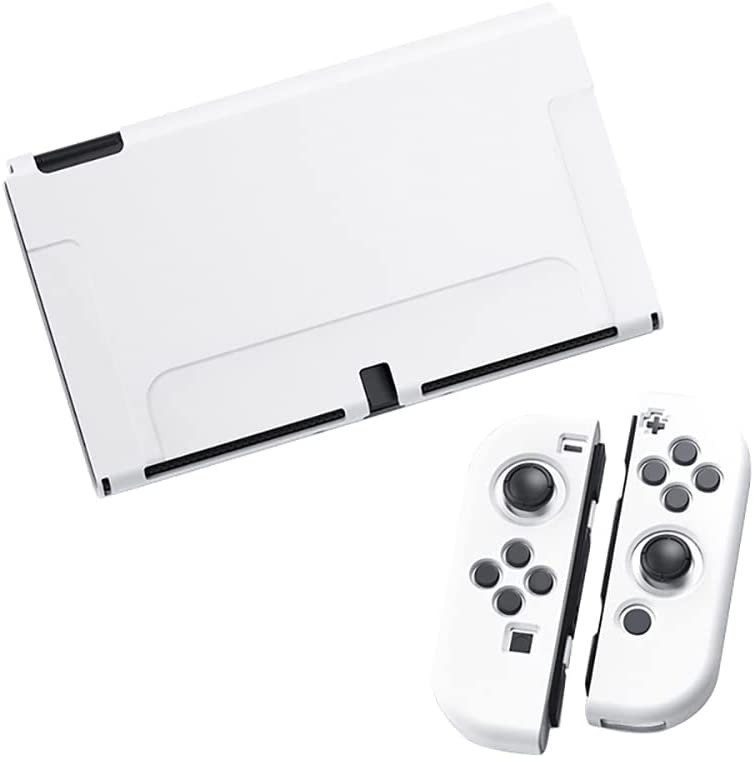 Capa protetora colorida com tudo incluído para Nintendo Switch OLED, proteção total, antiderrapante e anti-queda, material TPU, proteção de concha macia-TwiHill