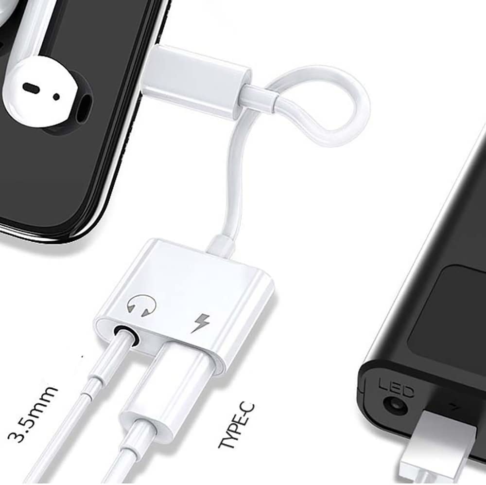 TwiHill cabo adaptador de fone de ouvido de áudio digital tipo c para 3,5 mm, adaptador de áudio de carregamento quatro em um-Site oficial de vendas da TwiHill