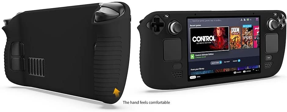 Estojo de silicone para host Steam Deck, estojo protetor de silicone com tudo incluído para console de jogos Steam Deck-Site oficial de vendas da TwiHill