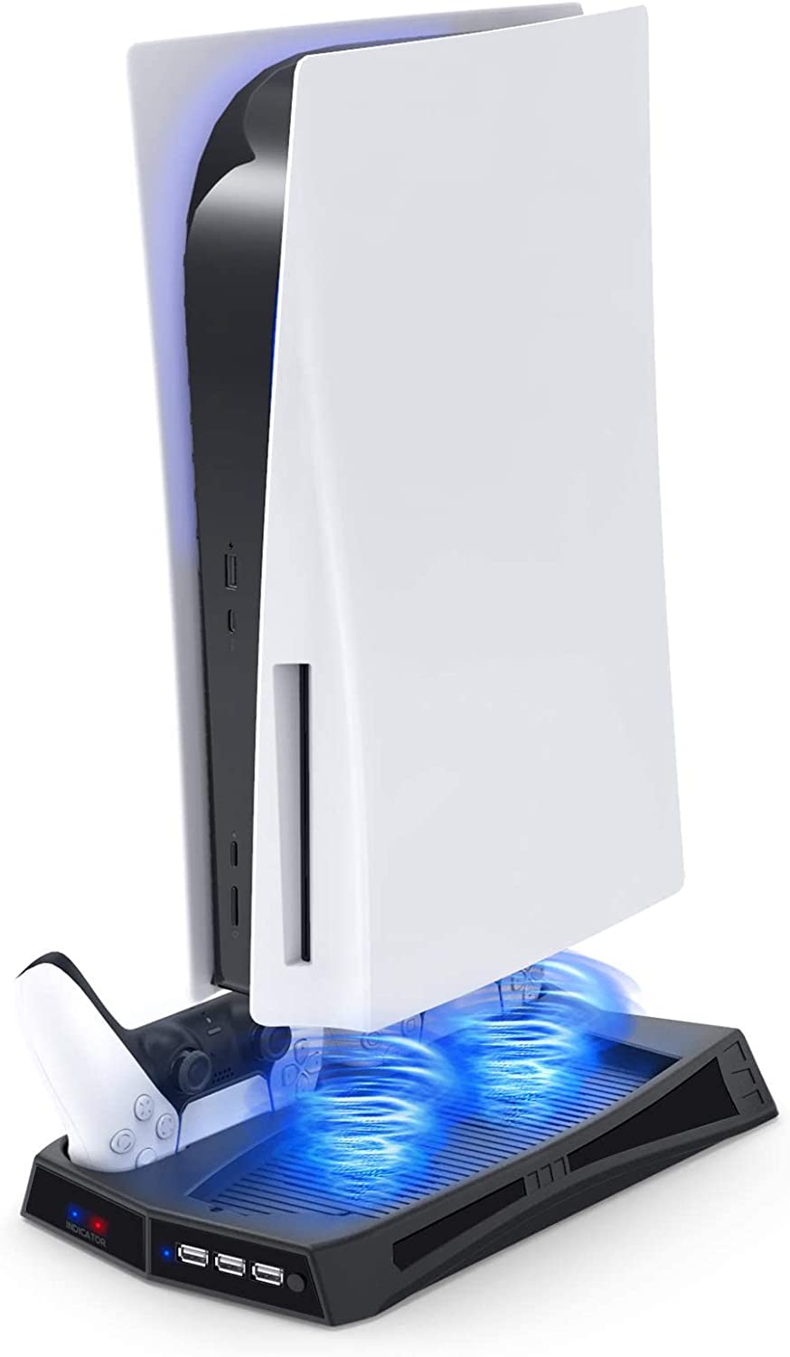 Base de ventilador de resfriamento multifuncional adequada para console de jogos PS5, TwiHill, acessórios PS5-Site oficial de vendas da TwiHill