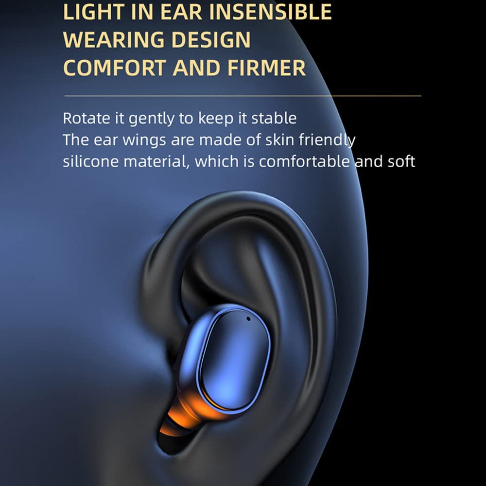 TwiHill A6R Fone de ouvido Bluetooth 5.1 TWS, reprodução de qualidade de som HiFi, microfone embutido sem demora, redução de ruído de chamada,-Site oficial de vendas da TwiHill