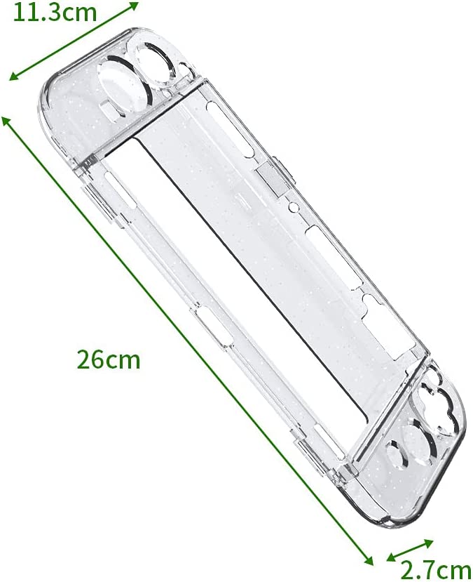 TwiHill Nintendo Switch OLED host split caixa protetora de cristal, acessórios Nintendo Switch OLED, acessórios de jogos-Site oficial de vendas da TwiHill