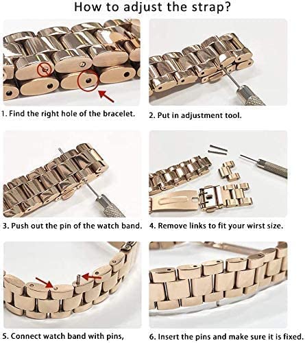 TwiHill bracelete de aço inoxidável para Xiaomi Mi banda 6, pulseira mi band 6, Agradável e confortável, pulseira de tipo comercial-Site oficial de vendas da TwiHill