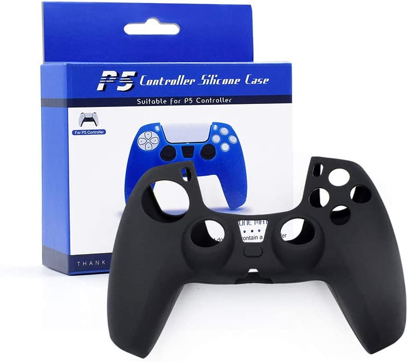 A nova capa de silicone TwiHill (2020) é adequada para PS5, PS5 função antiderrapante capa de silicone capa de proteção PS5-TwiHill