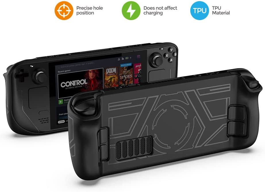 Estojo protetor de mainframe para Steam Deck, revestimento macio em TPU, estojo protetor antiderrapante e resistente a quedas-Site oficial de vendas da TwiHill