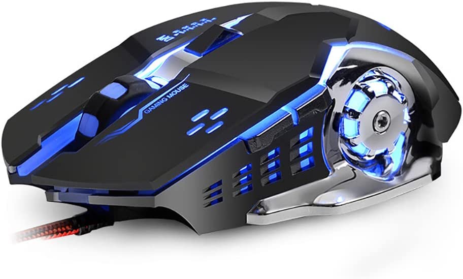 TwiHill Mouse com fio, ajuste de DPI de 4 velocidades, Luzes traseiras coloridas, melhor experiência-Site oficial de vendas da TwiHill