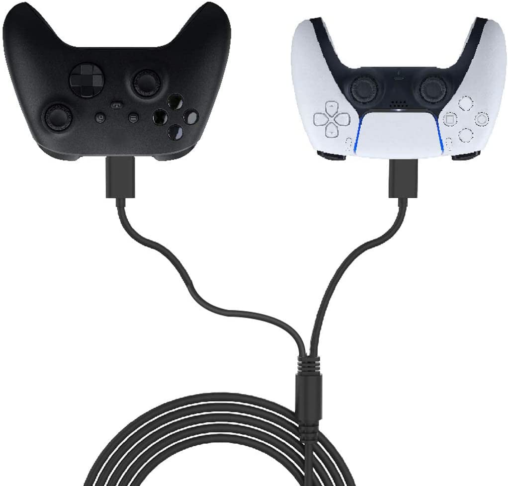 Cabo de carregamento do gamepad tipo c com 3 metros de comprimento para PS5 / Xbox Series S / X / Switch-Site oficial de vendas da TwiHill