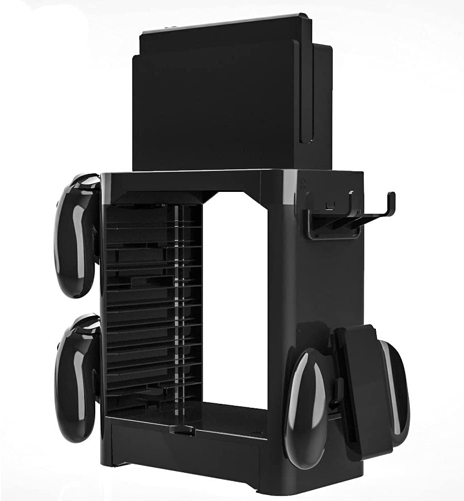 TwiHill Suporte de armazenamento multifuncional para switch Nintendo, suporte de host de interruptor de suporte de disco, suporte de disco de acessórios de switch Nintendo-Site oficial de vendas da TwiHill