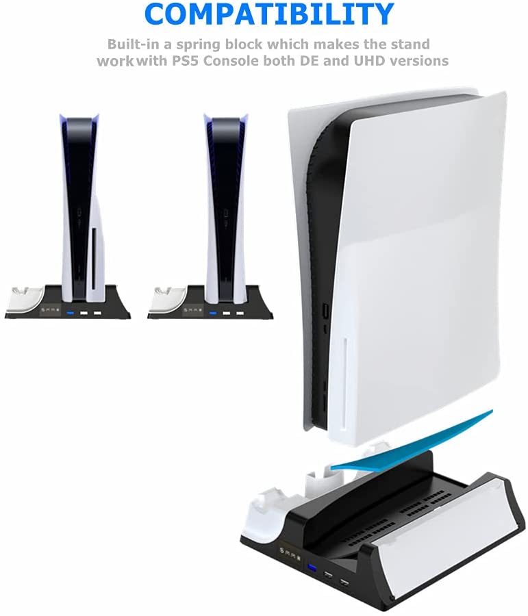 Suporte de carregador multifuncional TwiHill adequado para console PS5.-Site oficial de vendas da TwiHill