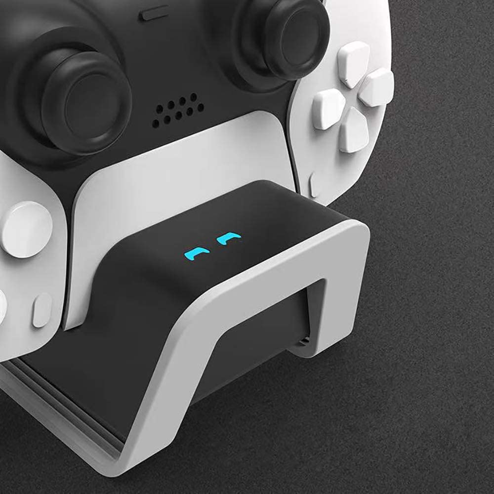 O controlador TwiHill é adequado para suporte do controlador sem fio PS5, base do controlador de jogo PS5, suporte duplo do controlador PS5 duplo-Site oficial de vendas da TwiHill