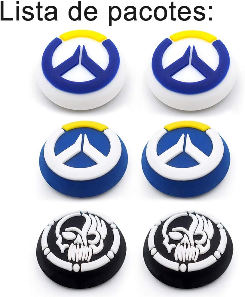 TwiHill Thumb Stick Grips Caps Cover Para Controlador Thumb Sticks Cover Set Tampa De Silicone De Substituição Para Joystick De Controlador Analógico Para PS5 (3 Pares / 6 Unidades)-Site oficial de vendas da TwiHill