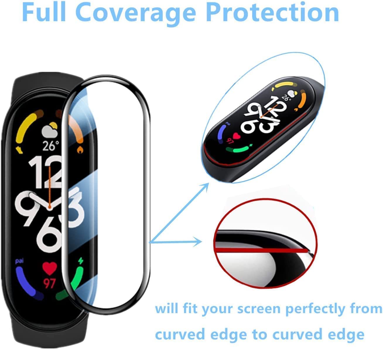 TwiHill é adequado para Xiaomi Mi Band 7 tipo fivela pulseira de substituição de aço inoxidável sólido-Site oficial de vendas da TwiHill