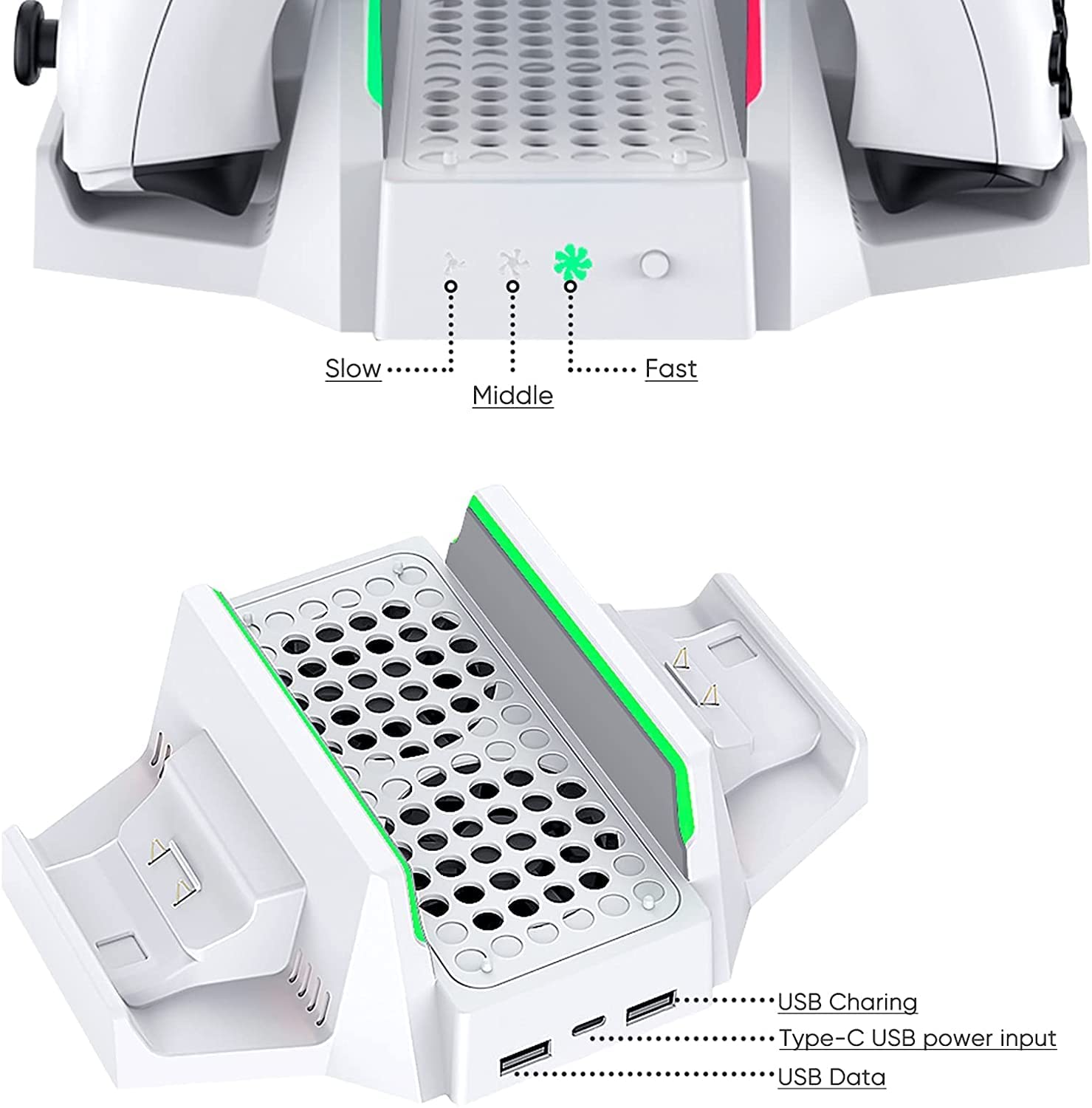 Dock de resfriamento do console TwiHill adequado para Xbox Series S-Site oficial de vendas da TwiHill